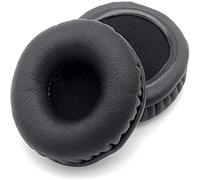 Almohadillas para auricularesAlmohadillas de Espuma para los oídos1 par de Almohadillas Redondas de Cuero Artificial de Repuesto de 80 mm compatibles con Auriculares (diámetro 80 mm, Negro)