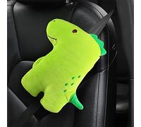 Almohadillas para Cinturón Coche, RosyFate Protector Cinturon Coche Niños, Cubre Cinturones Coche Infantil, Almohadillas para Cinturón de Sillas de Coche Bebe (Dinosaurio)