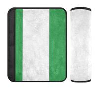 Almohadillas para cinturón de seguridad de coche, 2 piezas, suave, para niños, para mujeres, hombres, niños, M, bandera de Italia