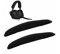 Almohadillas para Diadema de Repuesto para Auriculares Corsair Void, Void Pro, Void Pro RGB, Void Pro RGB SE, Void Pro Elite, Cuero Proteico, 2 uds.