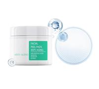 Almohadillas para el control de imperfecciones, toallitas de limpieza facial, cuidado hidratante con textura de algodón, reparación de la piel con fórmula suave, accesorios de belleza grandes, 2,76 x