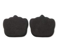 Almohadillas para el Metatarso del Pie, Plantillas para Mujer, Espuma de Absorción de Impactos de Última Generación, Sexy Toes de Tacco Start Heelz, 1 Par (Negro)
