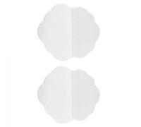 Almohadillas para el Sudor de las Axilas, Almohadillas para el Sudor de las Axilas de Tela No Tejida Blanca de 12x11x9,5 Cm, Escudos Desechables para la Absorción del Sudor de las (2Pcs)