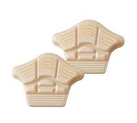 Almohadillas para el talón, insertos, empuñaduras, cojines protectores para la parte posterior del talón - Almohadillas antideslizantes y cómodas para el talón Forro ajustado para las empuñaduras del
