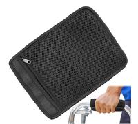 Almohadillas para empuñaduras de ayuda para caminar, malla gruesa que absorbe la humedad de secado rápido, fundas acolchadas para manos para ayuda para caminar | para mujeres mayores, hombres, anciano