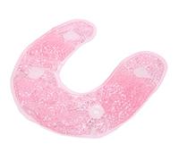 Almohadillas para Enfriar el Cuello Terapia de Frío Y Frío Bolsa de Hielo para el Cuello Fatiga Alivio del Dolor Compresa Caliente Envoltura de Gel para Hombros en el Cuello(rosado)