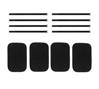 Almohadillas para escalera de cama de loft, protector antideslizante ajustable, protector de escalones de cama para dormitorio, para familias y adultos, casa rodante, hogar, interior y exterior