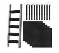 Almohadillas para escalera de litera Juego de alfombrillas for escaleras, 5 antideslizantes espuma