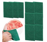 Almohadillas para - Estropajo multiusos resistente que no raya, almohadilla de fregado no abrasiva, para platos, fregadero, cocina, parrilla, barbacoa, baño, casa