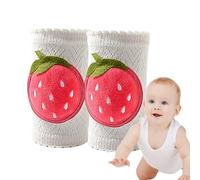 Almohadillas para gatear para rodillas de bebés, rodilleras para caminar para bebés,2 uds rodilleras protectoras antideslizantes gruesas para niños pequeños | Suministros para bebés de más de 6 Troonz