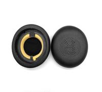 Almohadillas para Jabra Elite 45H, 1 par de almohadillas de repuesto para auriculares Jabra Evolve2 65 - Espuma de memoria, suave piel de proteína, almohadillas de repuesto para gaming