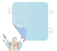 Almohadillas para la cama para personas mayores: almohadilla protector del colchón, hoja de reposicionamiento lavable | Diseño de agarre de mango fuerte, superficie impermeable que no es deslizamiento