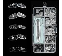 Almohadillas para la nariz para gafas, almohadillas de nariz antideslizantes, almohadillas de nariz autoadhesivas, almohadillas para gafas de sol (transparentes)