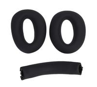 Almohadillas para la Oreja de reemplazo de Auriculares Premium, Kit de Cubierta de Banda para la Cabeza para WH XB910n Auriculares Silicone Earpad Protector Fácil instalación de