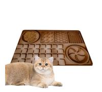 Almohadillas para lamer para perros, estera para comer comida para perros - Estera de alimentación de alimentos con alimentador lento - Alfombrilla para olfatear alimentación para perros, gatos, masco