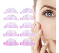 Almohadillas para levantar pestañas, Varillas para levantar pestañas - Almohadillas protectoras para rizador permanente de pestañas con diseño de concha marina | Herramienta para levantar pestañas, al