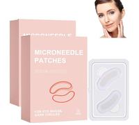 Almohadillas para los ojos con colágeno, antiarrugas, disuelven ácido hialurónico, antiarrugas, líneas finas, reafirmante y lifting, parches para ojos contra arrugas (2 cajas (8 unidades)