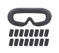 Almohadillas para los ojos de espuma para 2 gafas FPV acolchado espuma | Almohadillas de repuesto para los ojos de 19 x 10 x 2 cm de espuma para DJI Avata 2 para gafas FPV, almohadilla facial