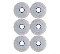 Almohadillas para mopa Dreame X60 Max Ultra Robot Aspiradora, paños de repuesto de alta absorción, lavables a máquina, cuidado del suelo, 6/10 piezas (6 piezas)