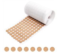 Almohadillas para Muebles, Almohadillas Antideslizantes de Corcho Mini 12.5mm de Ancho 1.5mm Almohadillas para Muebles Autoadhesivas Almohadillas para Manualidades Cajón Mesa 1400 Pieces