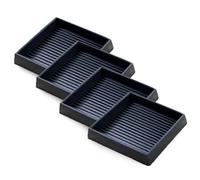 almohadillas para muebles de 4 x 4 pulgadas, antideslizantes, para ruedas y patas