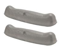 Almohadillas para Muletas, Cojines Extraíbles, Parte Superior de Espuma Suave, 1 par para Atletas que Caminan