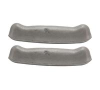 Almohadillas para muletas Dekaim, 1 par de almohadillas de repuesto para las axilas, accesorios suaves para muletas de repuesto para atletas