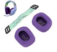 Almohadillas para Oídos G733 G335, Almohadillas de Repuesto para Auriculares Inalámbricos LogitechG733 y Auriculares para Juegos con Cable G335, Almohadillas para los Oídos con