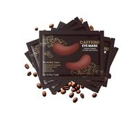 Almohadillas para ojos con cafeína, almohadillas para los ojos contra las ojeras con cafeína, niacinamida y almohadillas para los ojos con hialurón, parches para eliminar ojeras (10)