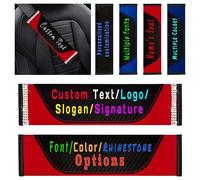 Almohadillas para Orejas Personalizadas para cinturón de Seguridad, cómodas Fundas para, Accesorios Interiores para automóviles, Piezas automotrices y para tu