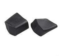 Almohadillas para patas de escalera, patas de escalera de goma, antideslizantes, plegables, almohadillas telescópicas, protector de escalera de espiga para protección del suelo de escalera y añadido