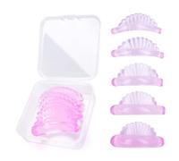 Almohadillas para permanente de pestañas, kit de levantamiento de pestañas | Herramientas de maquillaje para pestañas con diseño de conchas marinas - Herramienta para levantar pestañas, almohadillas p