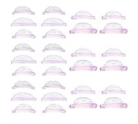Almohadillas Para Pestañas De Concha Marina De 30 Piezas, Silicona Autoadhesiva, Reutilizables, Herramientas Profesionales Para Pestañas, Adecuadas Para Enrollar Y Levantar Pestañas.