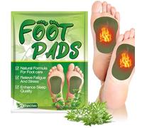 Almohadillas para pies | Almohadillas de desintoxicación corporal natural - Almohadillas de desintoxicación corporal de ajenjo natural, hojas adhesivas para el cuidado de los pies, eliminan la