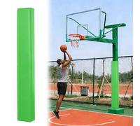 Almohadillas para Poste De Baloncesto Cuadrada De 71", Cubiertas para Postes Y Relleno Envolventes, Protectores De Seguridad De Espuma De 4 Lados para Postes(Light Green,1PC Diameter 7 x7 Inch)