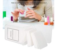 Almohadillas para Quitar Esmalte de Uñas, Toallitas de Algodón para Quitar Esmalte de Uñas de Gel, 200 Unidades de Almohadillas de Algodón para Uñas, Toallitas Limpiadoras para