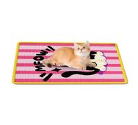 Almohadillas para rascar gatos autoadhesivas, alfombrilla para rascar el suelo de gatitos, tabla rascadora de mascotas de color brillante para sala de estar, dormitorio, barandillas de escalera, pared