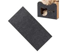 Almohadillas para rascar gatos, rascador adhesivo para gatos, protector de sofá para rascar gatos, poliéster no tejido, alfombra de árbol de gato recortable, almohadilla para rascar el suelo para