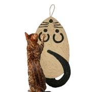 Almohadillas para rascar gatos - Sisal Cat Scratcher | Naturaleza Sisal Wear-Resistant Mouse Shape | Scratching Board for Pet Cats | Small Medium Large Kitten Playing Exercise Resting, placed on the