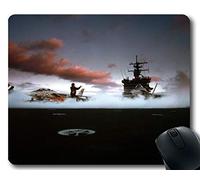 Almohadillas para ratón Yanteng, portaaviones USS Enterprise Warship Gaming Alfombrillas para ratón Multi YT65