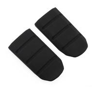 Almohadillas para reposapiés de motocicleta, pedales delanteros del conductor, par de repuesto para Honda GL1800 2018 a 2024, almohadillas de goma para pedales para jinete
