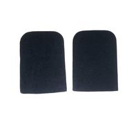 Almohadillas para reposapiés para silla de ruedas, almohadillas acolchadas de gel, protectores de soporte para patas de silla de ruedas, evitan arañazos y daños en el talón, capa acolchada