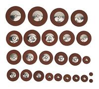 Almohadillas para saxofón, hechas de piel de cordero 25 piezas tamaños múltiples almohadillas para clarinete for músicos profesionales estudiantes reparación saxo tenor y clarinete
