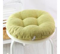 Almohadillas para Silla de Comedor de 16 Pulgadas con Hebilla, Hechas de Tela de Lino Agradable para la Piel, Relleno Interior de algodón PP, Suave y cómodo, diseño de Costura de Cuatro Punt