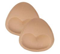 Almohadillas para sujetador con inserciones push up, insertos de copas de sujetador de esponja elástica transpirable, engrosadas y recogidas para mujeres Sujetadores push up acolchados para mujeres