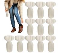 Almohadillas para Talón 6 Pares de soporte y confort | Forros de Talón Antideslizantes Anti Fricción Para hombre y mujer, tobillo y talón, calzado formal, botas y zapatos casual