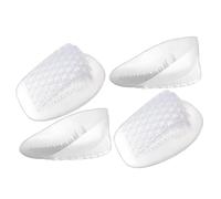 Almohadillas para talón, plantillas de gel en forma de U, almohadillas de gel autoadhesivas, reutilizables, antideslizantes para reducir la fatiga del talón, mujeres, enfermeras, bailarines