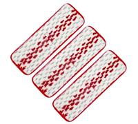 almohadillas para trapeador 3 Cabezales De Repuesto For Mopa Plana, Paño Suave Y Súper Absorbente