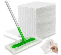 Almohadillas para trapeador seco de 8x11 pulgadas, paños electrostáticos para quitar el polvo para todo tipo de pisos, almohadillas desechables para limpieza de pisos, 60 piezas de repuesto para trap