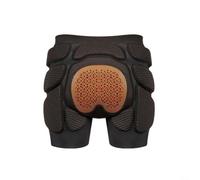 Almohadillas protectoras de cadera de esquí para adultos, ropa interior transpirable anticaídas con acolchado grueso de EVA para snowboard y patinaje, armadura de esquí para principiantes para hombres